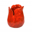 Kubek ceramiczny - czerwony kwiat maku